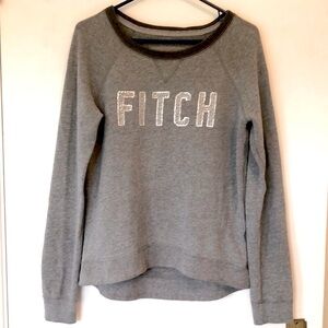 Abercrombie & Fitch Sweatshirt Sequined Logo